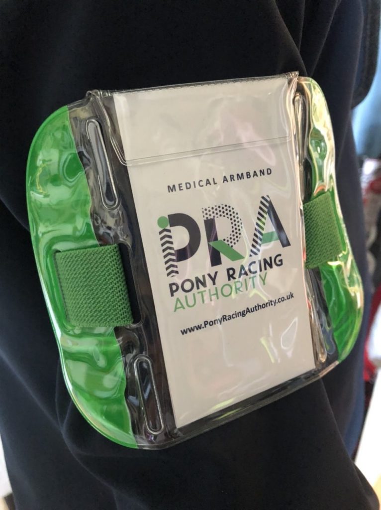 PRA Medical Armband’s available to members The Pony Racing Authority